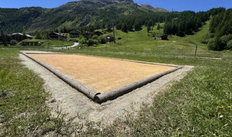 Création et aménagement de terrain de boules vers Chambéry